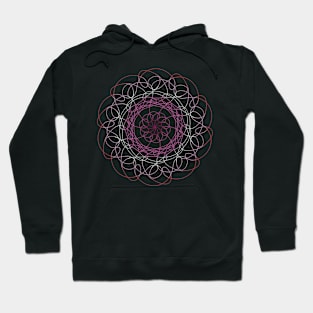 Lesbian Pride Spirograph Hoodie